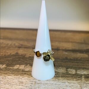 Amber Bee Ring